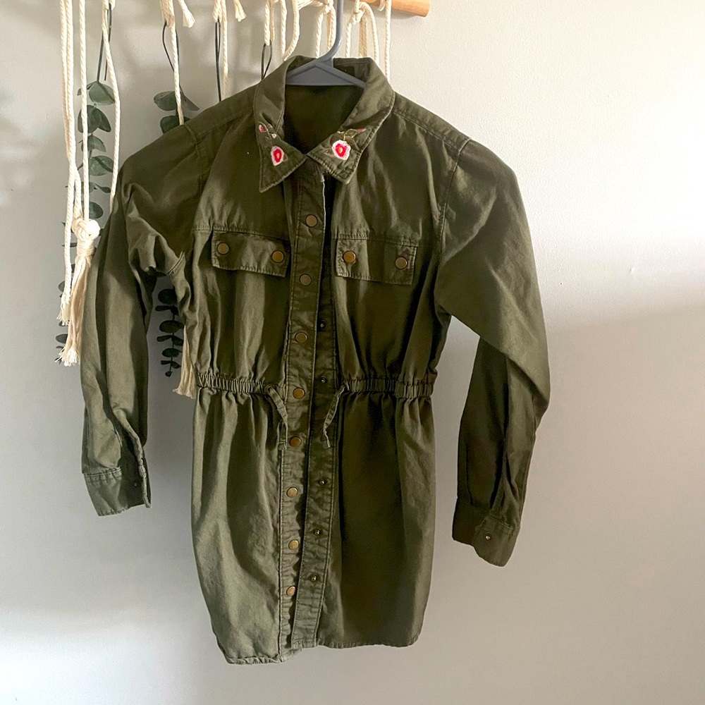 Girls army jacket